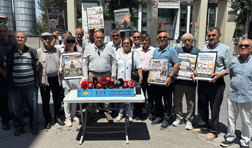 İYİ Parti'den TMO'ya hububat alımları eleştirisi!