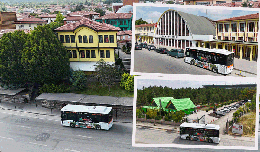 Otobes26 Turistik Eskişehir hattı hizmete başladı