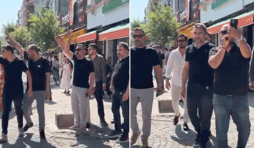 Özgür Özel’e Asarcıklı Caddesi’nde tepki