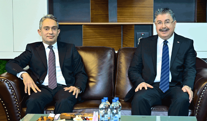 Vali Yılmaz, yeni başsavcı Ferhat Deniz ile bir araya geldi