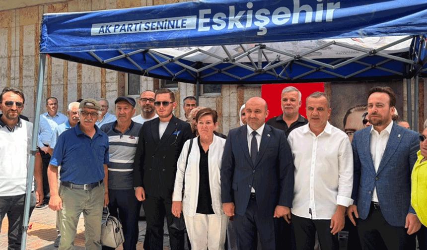 AK Parti’nin 25. kuruluş yılında Eskişehir’de vefa dolu program