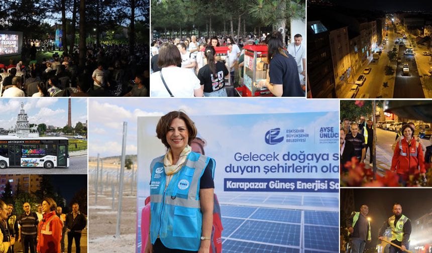 Başkan Ünlüce Temmuz karnesini açıkladı: İşte hayata geçirilen çalışmalar