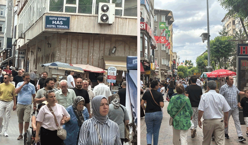 Eskişehir’de caddeler dolu esnafın kasası boş