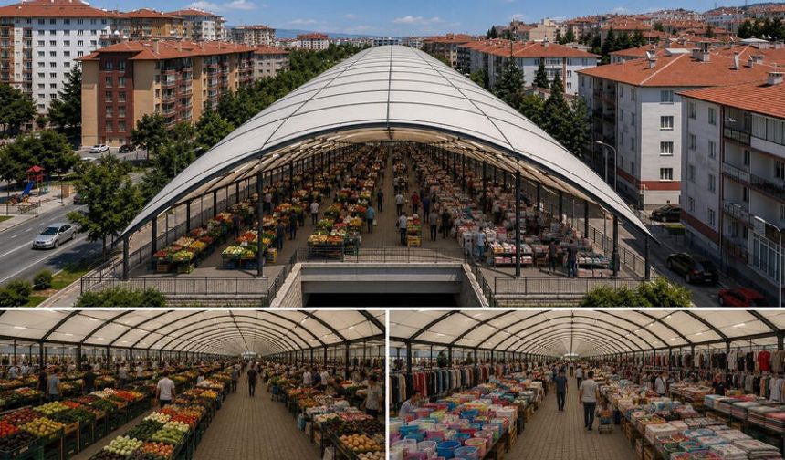 Eskişehir’de Çarşamba Pazarı değişiyor: Porsuk üzerine yeni pazar projesi
