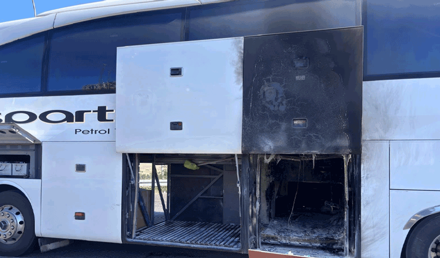 Eskişehir'de yolcu otobüsünde korku dolu anlar! 27 yolcu son anda kurtarıldı