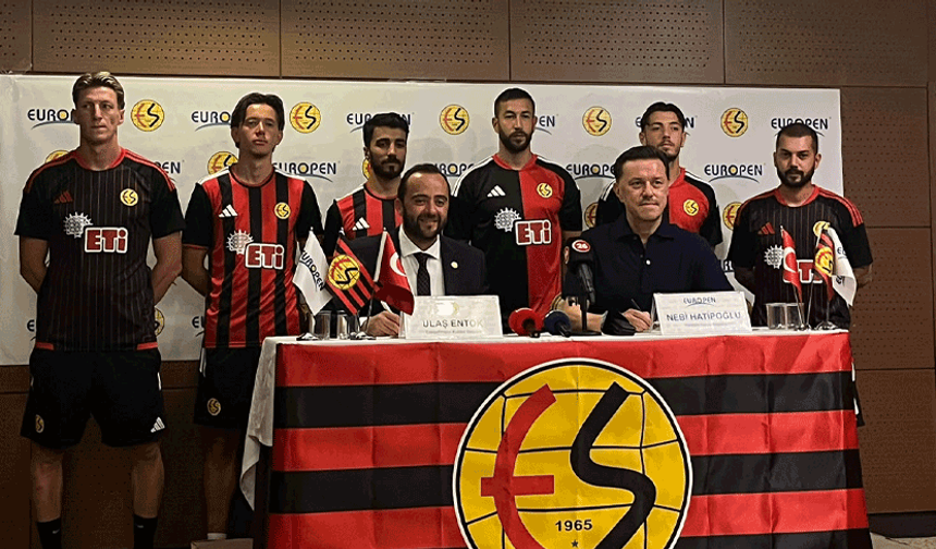 Eskişehirspor’a güçlü destek: Europen forma sırt sponsoru oldu