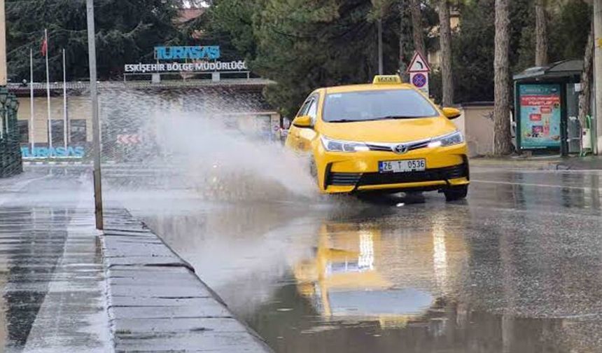 Eskişehir için yağış uyarısı: 2 gün boyunca etkili olacak