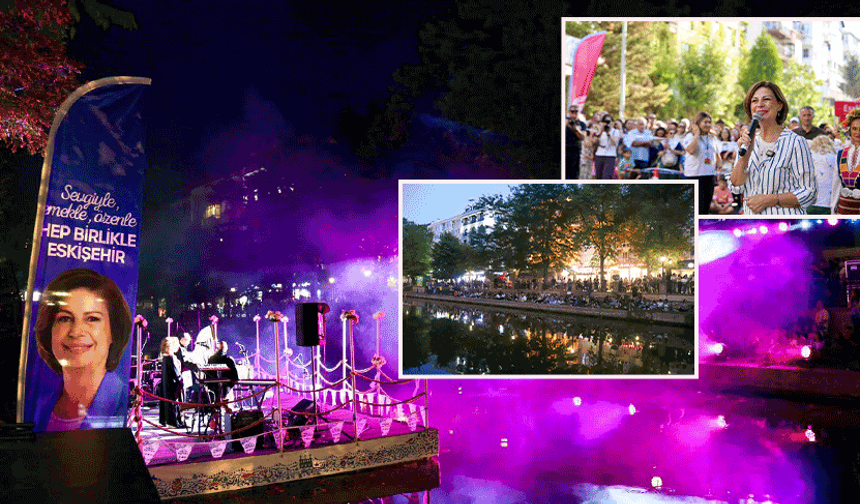 Eskişehir’de Porsuk Festivali ikinci gününde de coşkuyla devam ediyor