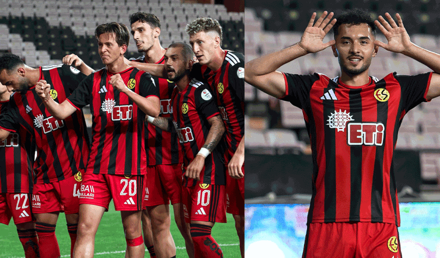 Eskişehirspor'dan sezonun ilk maçında gol şov
