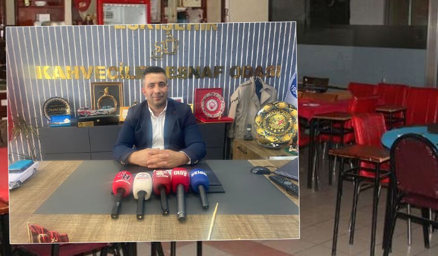 Kahveci esnafından dikkat çeken açıklama: "Esnafın rakibi meslektaşı deği!l"