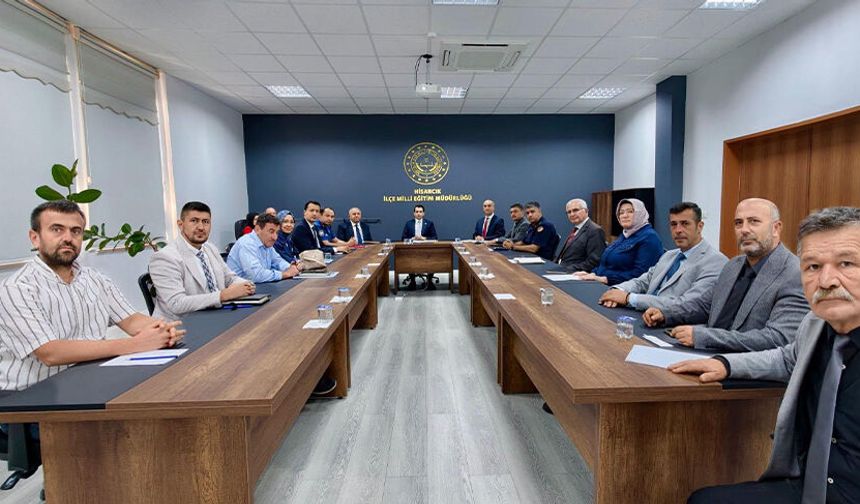 Kütahya'da okullar için bütün güvenlik tedbirleri masaya yatırıldı