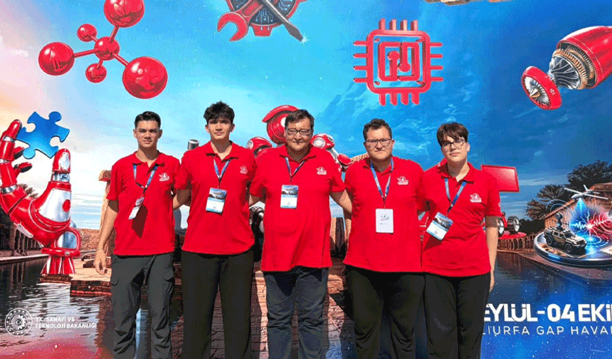 Özel EOSB Mesleki ve Teknik Anadolu Lisesi'nden TEKNOFEST'te dört Türkiye derecesi