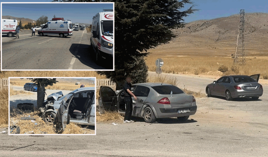 Sivrihisar-Eskişehir yolunda feci kaza: 6 yaralı var