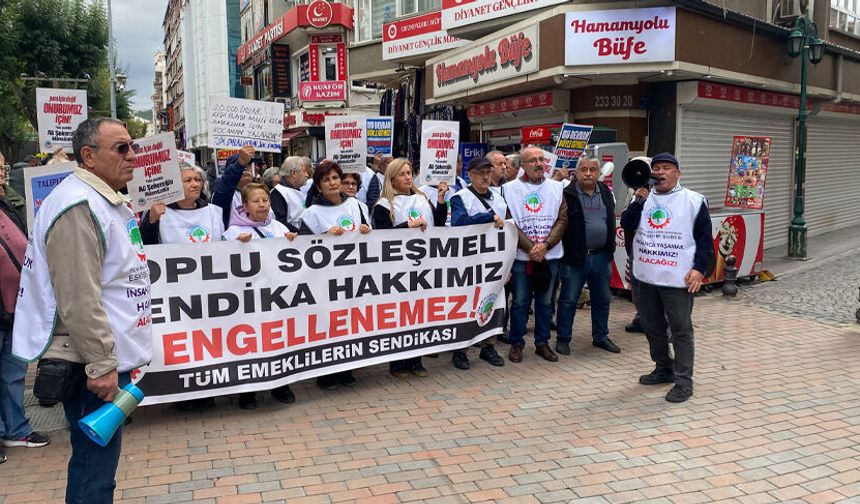 Tüm Emekliler Sendikası’ndan iktidara tepki: “Sadaka istemiyoruz!”