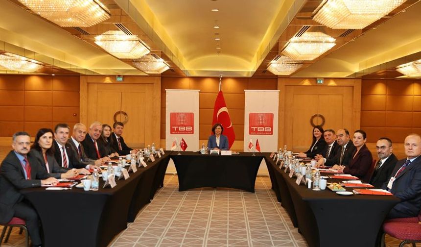 Ayşe Ünlüce başkanlığında TBB'de ilk toplantı yapıldı