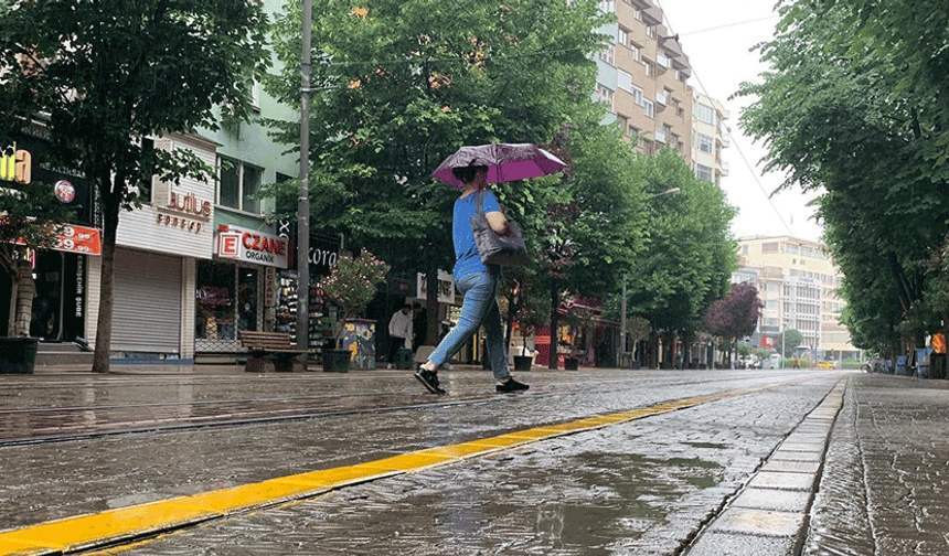 Eskişehir'de sağanak yağış bekleniyor