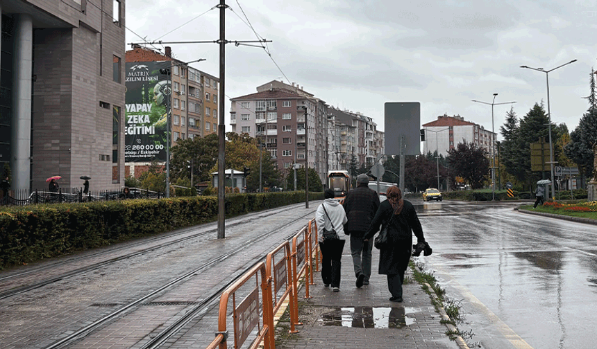 Eskişehir'de yağışlar bugün de devam edecek