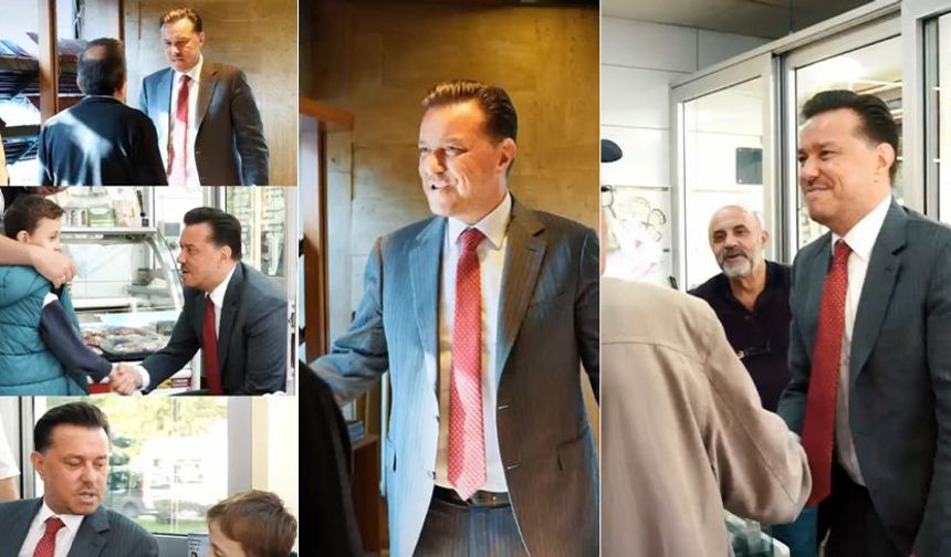 Hatipoğlu Eskişehir’de esnafla buluştu, gençlere seslendi!