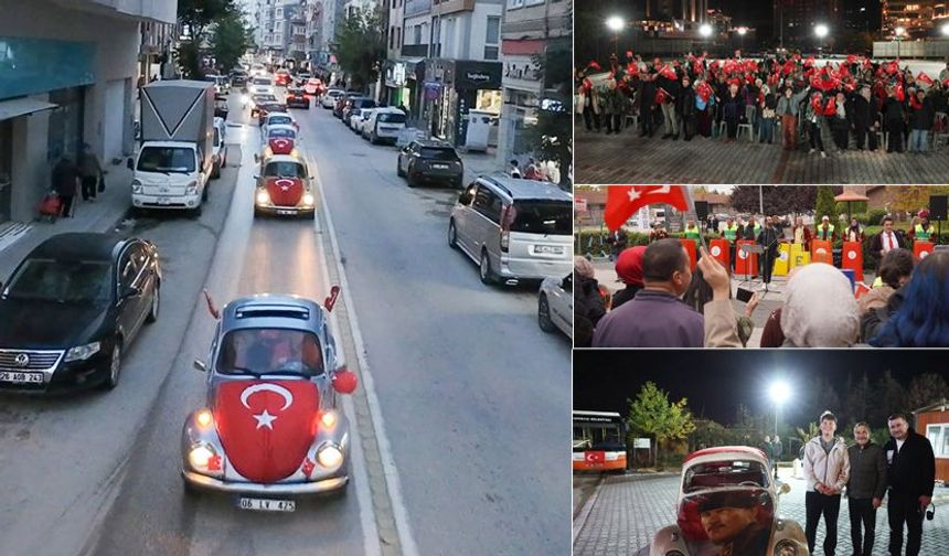 Tepebaşı'nda Cumhuriyet coşkusu meydanlara sığmadı
