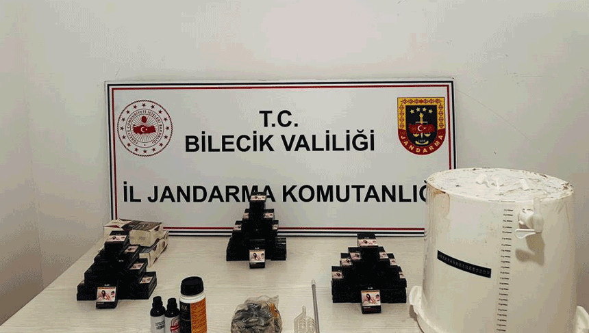 Bilecik'te jandarmadan kaçak tütün operasyonu