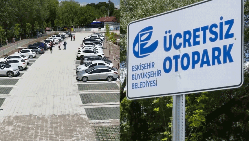 Büyükşehir’den 122 araçlık ücretsiz otopark