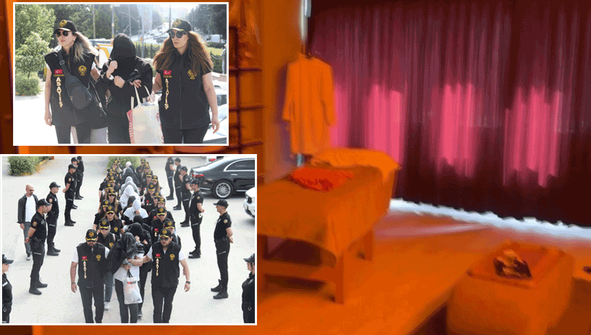 Eskişehir’de masaj salonlarına operasyon: 26 kadın kurtarıldı, 7 şüpheli tutuklandı