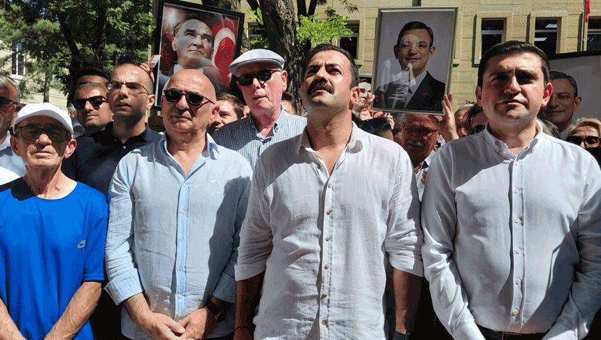 Ayşe Ünlüce yürüyüşte neden yoktu? Talat Yalaz’dan yanıt geldi!
