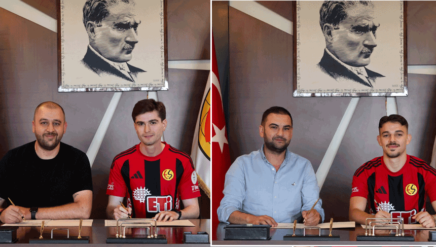 Eskişehirspor iki oyuncuyu daha açıkladı