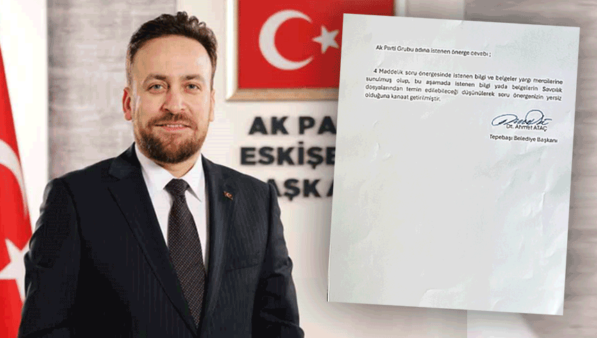Serhat Tunç: "Tepebaşı Belediye Meclisi devre dışı bırakıldı!”