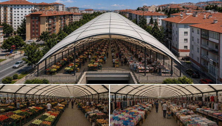 Eskişehir’de Çarşamba Pazarı değişiyor: Porsuk üzerine yeni pazar projesi