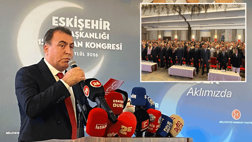 MHP Eskişehir’de değişim yok: Ayhan Sezer güven tazeledi!