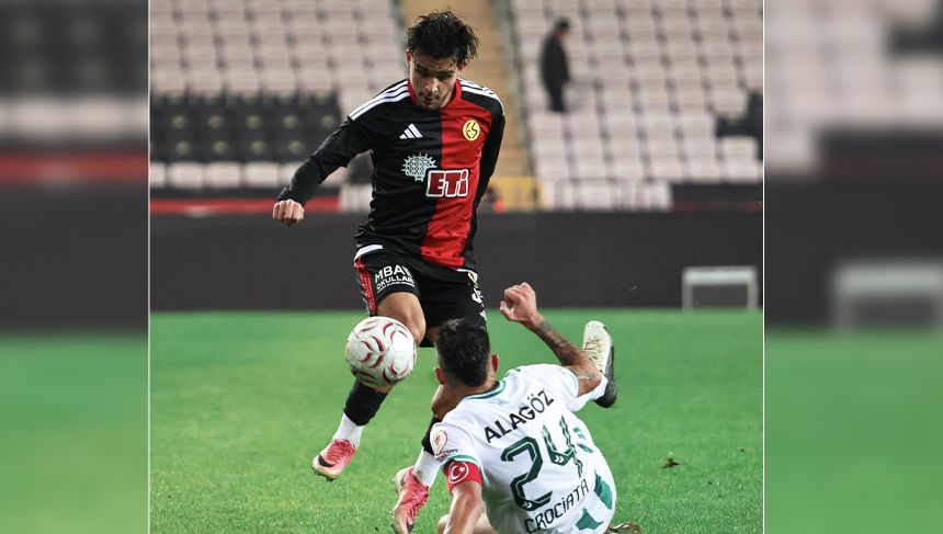 Eskişehirspor kupa sınavında: İlk yarıda gol yok
